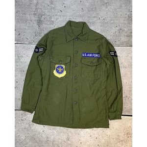 L/S Air Force OG 107 Shirt (M) - 1960s